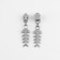 Automatic lock for lightning "Spiral", No. 3, decorative, 10 pcs, Nickel color