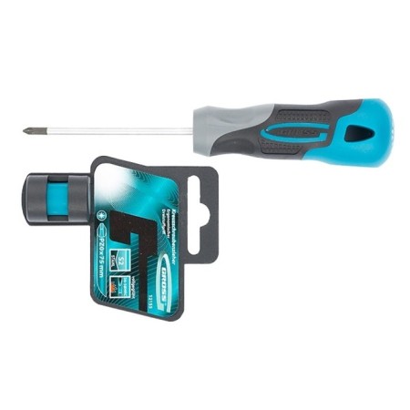 Screwdriver GROSS, PZ0 x 75 mm, S2, three -component handle-2