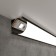 Corner aluminum profile for Elektrostandard LED tape, 2000x16x16 mm, black color