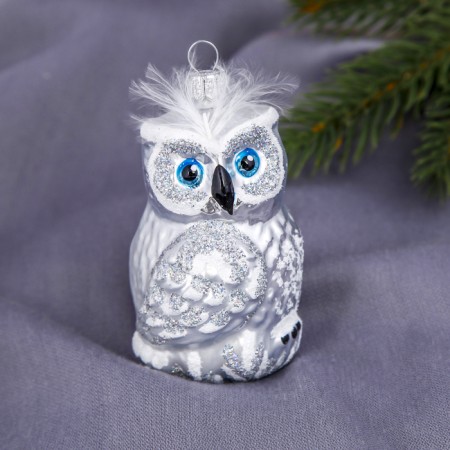 Christmas tree toy "owl", mix h-8.5 cm