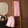 Terry towel economy and I 30*60 cm, col. Pink, 100% cotton, 320 g/m2
