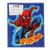 Notebook in a line of 18 sheets, 5 types of mix, cover coated cardboard, spider-man