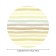 The tablecloth “Pastel stripes”, round, oxford, elastic band, size 140x140 cm, diameter 105-120 cm