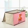 Stelly box for storage with a lid "Fox", 39 × 25 × 25 cm