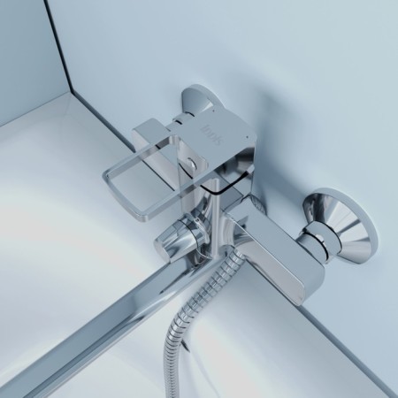IDDIS BILD BILSB00I10WA bath mixer, long spout, chrome-11