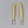 Handle for bag, 57 cm, yellow color