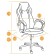 Armchair for gamers Racer GT New Eco -leather/fabric, metallic/gray, 36/12