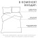 Bed linen Ethel Duet "Praline" 143*215-2 pcs, 180*200*25, 50*70-2 pcs