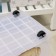 The storage container on the wheels "Bear and kitten", 50 l, 60 × 38 × 31 cm, the color is transparent