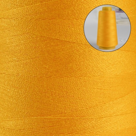 Threads 40/2, 3000 yard, yellow color-1