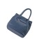 Female bag, lightning department, blue color