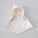Beginning children's insulated kinderlitto "Orsetto", height 74-80 cm, color milk