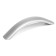 Frill handle RS110, m/o 96 mm, matte chromium color