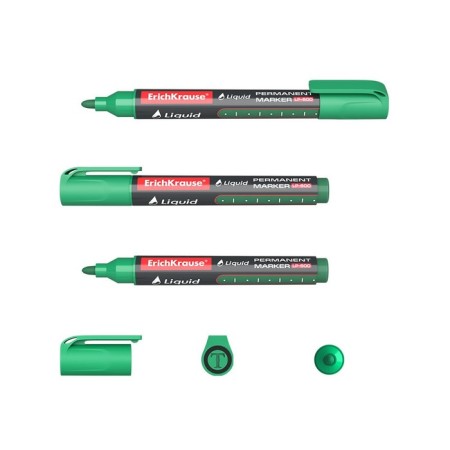Permanent Erichkrause Liquid LP-600, 2.25 mm, alcohol-based liquid, green-1
