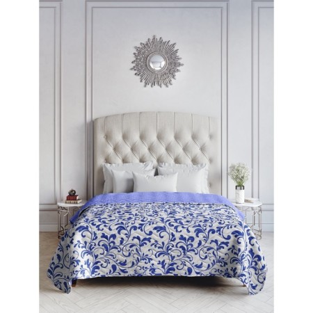 Gzhel blanket, size 180x215 cm