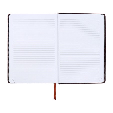 Dated diary 2024, A5, 176 sheets, Attomex.croco, Cover Artificial Leather, Lasse, Blok 70 g/m2, brown-13