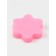 Mold for pouring the share "violet", silicone, 5.5 × 5.5 × 1.2 cm, pink