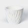 Kashpo for flowers with an insert "Inspiration", 2.25 liters, white color
