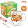 Set for painting the ceramic mug "Corgi", 300 ml