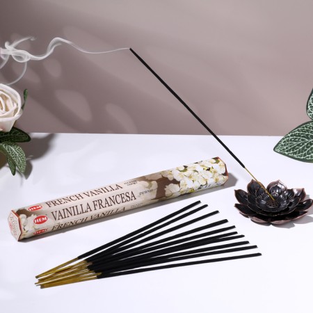Incense hem "French vanilla.french vanilla", 20 packs in packaging, hexagon