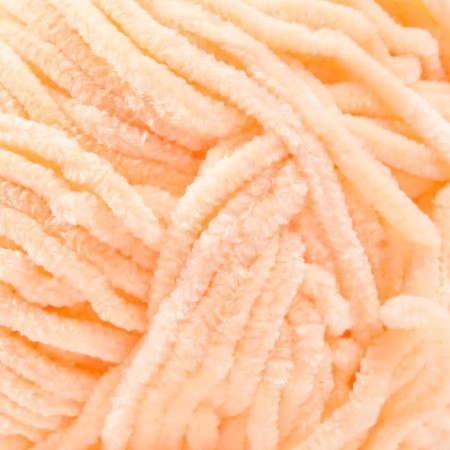 Yarn "Velour" 100% micropoliester 170m/100g (863 peach)-2