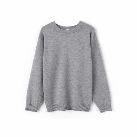 Jumper Women's Minaku: Knitwear Collection, color light gray rr 46-48-5