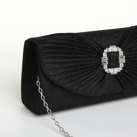 Female bag on a magnet, black color-4