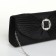 Female bag on a magnet, black color