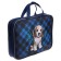 Folder with handles Textile A4, 350 x 270 x 70 mm, calligrata "dog"