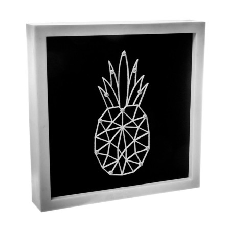 Light Brush "Pineapple" LED USB from batteries 3haa white 24.5x24.5x3.5 cm Risalux-9