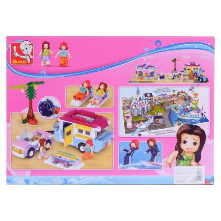 Designer "Pink Dream: Car with a van", 272 details-2