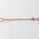 The necklace "chain" is different links, color gold, l = 44 cm