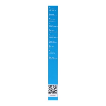 Cable Borofone BX70 Type-C-Type-C, 3 A, 60W, 1 m, white-7