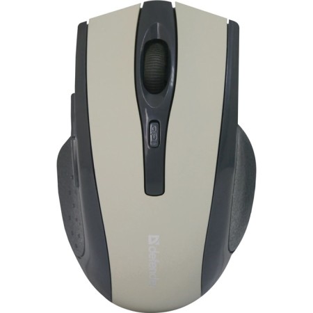 The mouse Defender Accura MM-665, wireless, optical, 1600 dpi, 2xaaa (not in compl), beige.-1