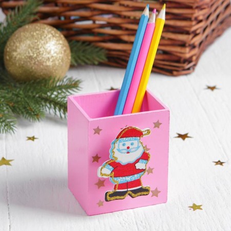 Wooden pencil "Christmas", mix-4