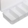 Box, one -sided, 4 departments, 13 x 6 x 2.5 cm