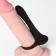 Nazadka-vibrator Oka-hips, 20 modes, an erection ring, software, silicone, black