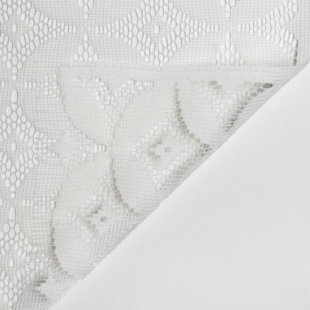 Tulle to the kitchen without curtain tape, 200x165 cm, ecrew color, 100% polyester-4