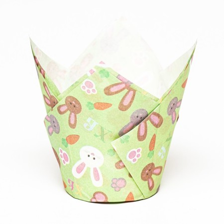 Tulip's baking uniform, rabbits, 5 x 8 cm-1