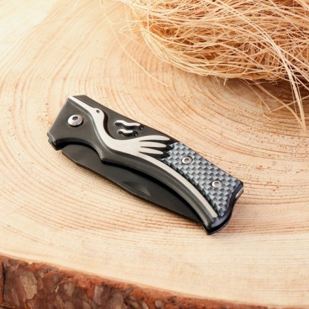 Folding “bird” knife 15.7cm, blade 65mm/1.5mm-3