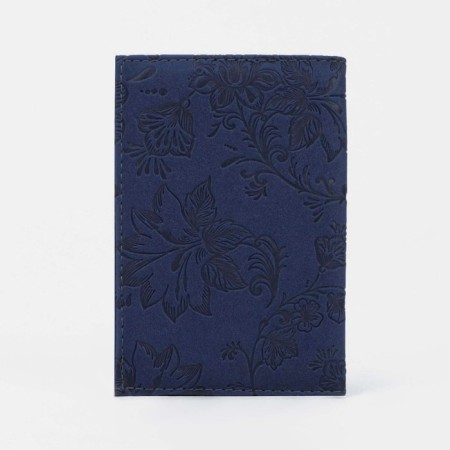 Cover for passport, dark blue color-1
