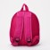 Baby backpack on lightning, pink color