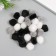 Decor for creativity "Pomponchiki. Classic" d = 2.5 cm set 30 pcs