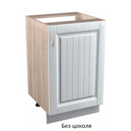 Floor cabinet 500x510x820 dairy oak/white