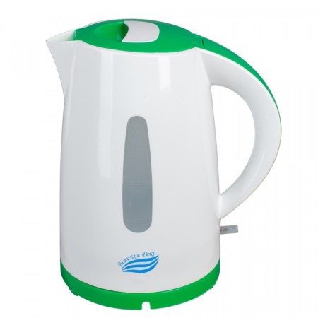 Electric kettle “Tom-1”, plastic, 1.7 l, 1850 watts, white-green color-3