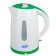 Electric kettle “Tom-1”, plastic, 1.7 l, 1850 watts, white-green color