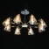 Hamburg chandelier, size 76x32.5x76 cm, 320W 8xe14