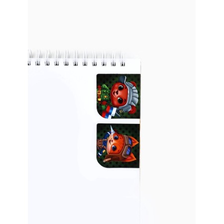 Magnetic bookmarks for books, 2 pcs., 4 × 4 cm, on the substrate "From February 23"-1