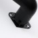 Adjustable multi -level stand wall -mounted with 2 bowls of 2.5 liters