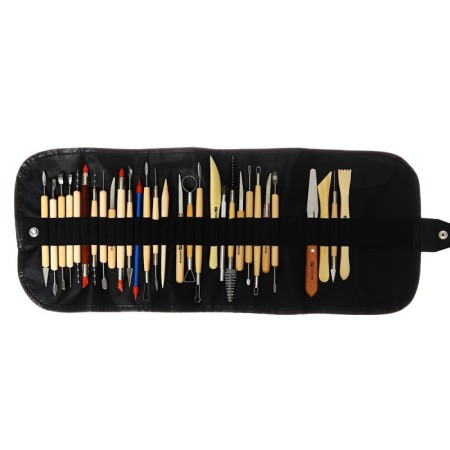 Setting instrument for modeling and Brauberg Art Classic 30 pcs in a twist-4